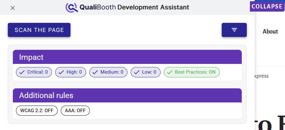 QualiBooth Development Assistant